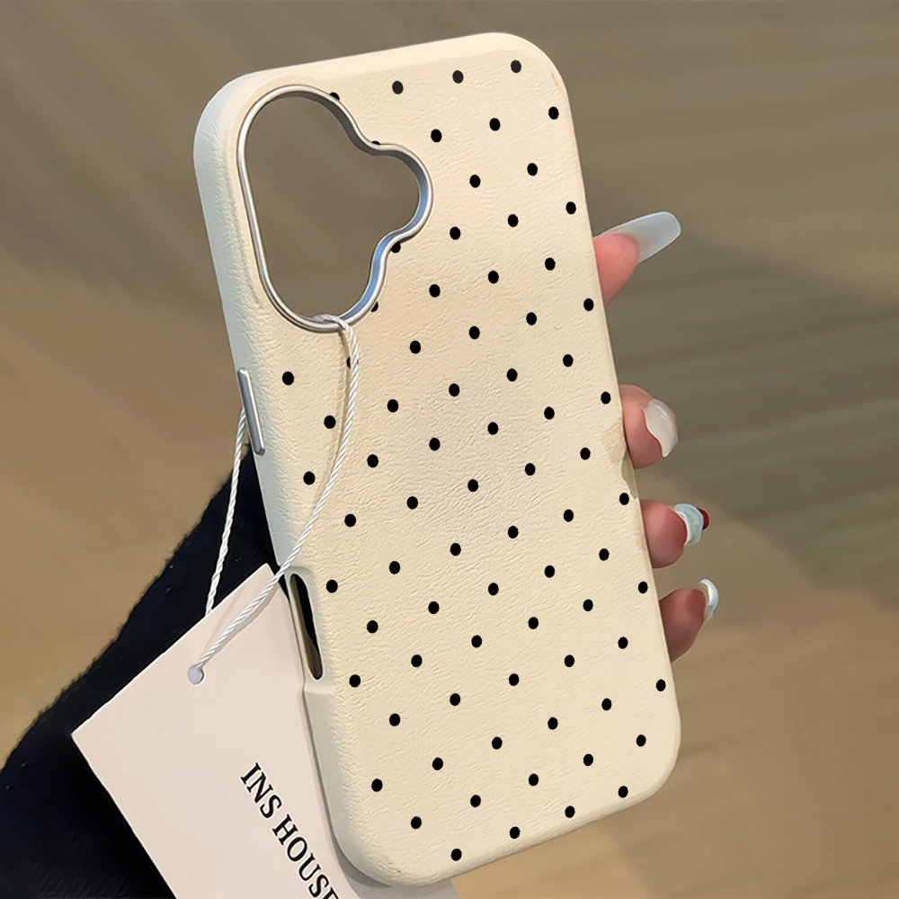 Phone Cases Cute Iphone 14 - Koreanische INS Niedliche Polka-Dot Handyhülle für