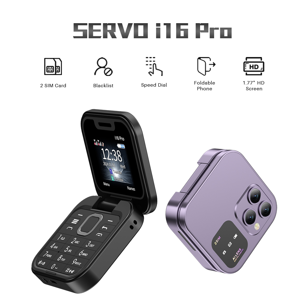 Phone Cases Verizon - SERVO 2025 Neue Mini-Flip-Handy FM-Radio Magic