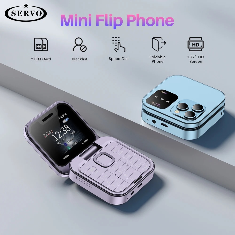 Phone Cases Verizon - SERVO I16 Pro MIni Fold Handy