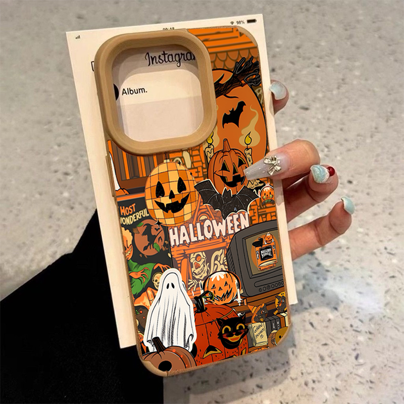 Phone Cases Like Loopy - Halloween-Kürbis-Geister-Handyhülle für iPhone 18 17 16