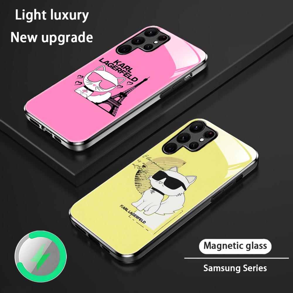 Phone Cases Samsung S23 - Modische Katzen-Handyhülle K-KarlS-Muster für Samsung S26