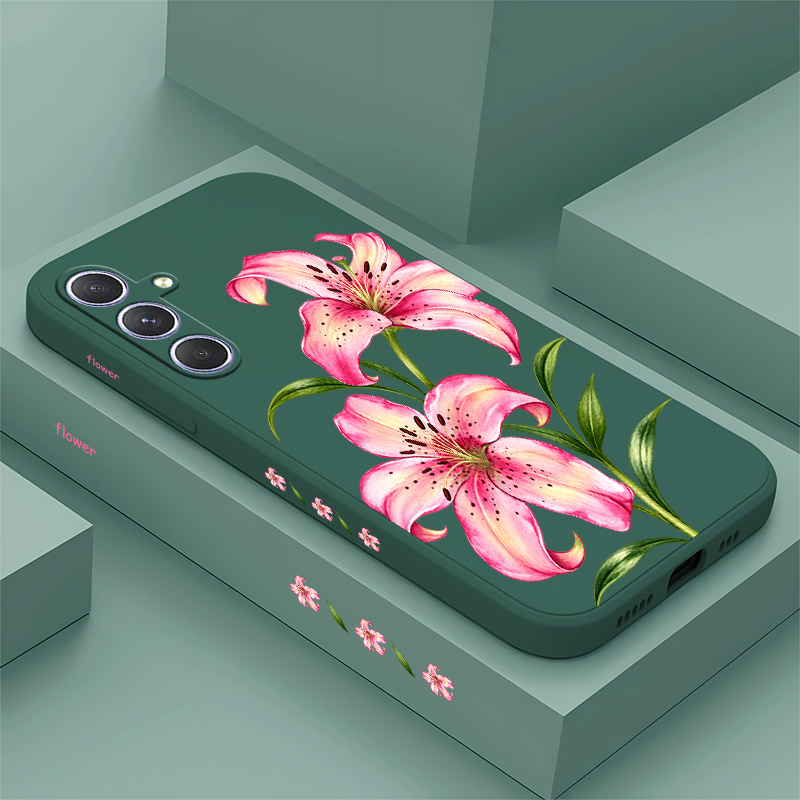 Phone Cases A14 Samsung - Handyhülle mit Blumenmuster für Samsung Galaxy