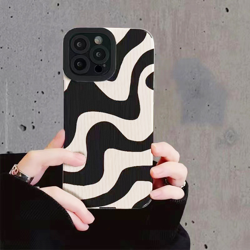 Phone Cases Zebra - Modische Zebra-Kunst-David-Schlangen-Silikonhülle für iPhone 16, 11,