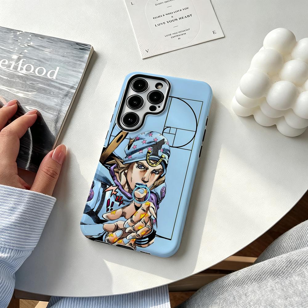 Phone Cases Samsung S23 - Coole Anime J-JOJO Steel Ball Run