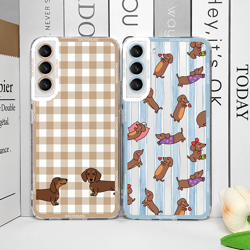 Phone Cases Samsung S23 - Niedliche Dackel-Handyhülle für Samsung Galaxy S26