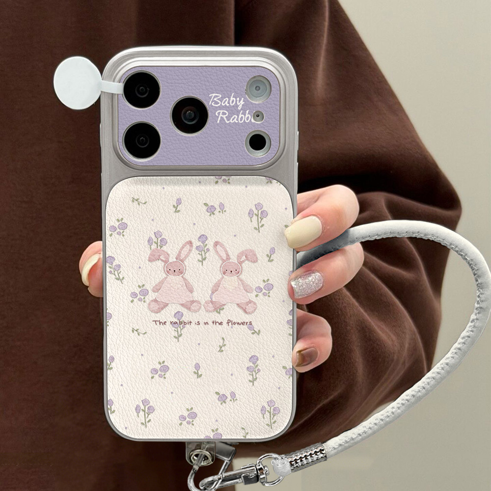 Niedliche Rubbit PU-Leder-Hand – Phone Cases Cute Iphone 14 Bewertung und Preis