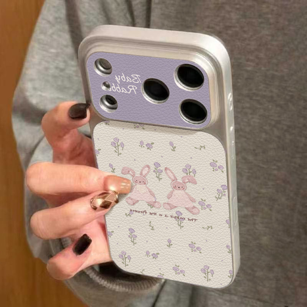 Niedliche Rubbit PU-Leder-Hand – Phone Cases Cute Iphone 14 Bewertung und Preis