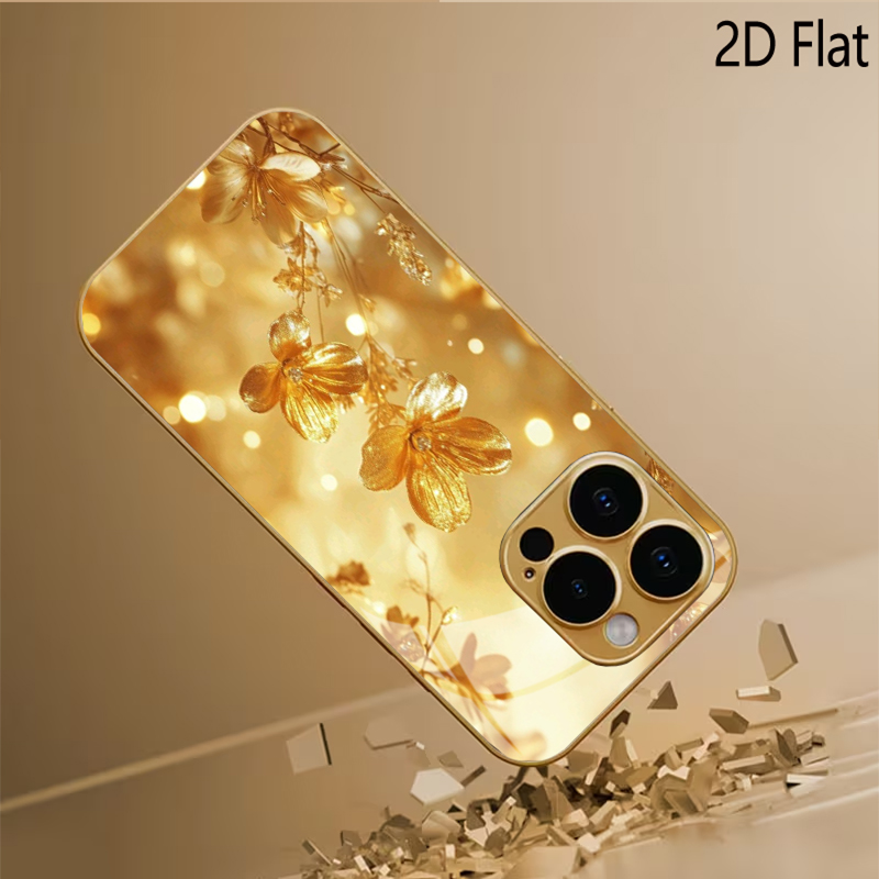 Das gehärtete Glas mit goldene – Phone Cases With Camera Cover Bewertung und Preis