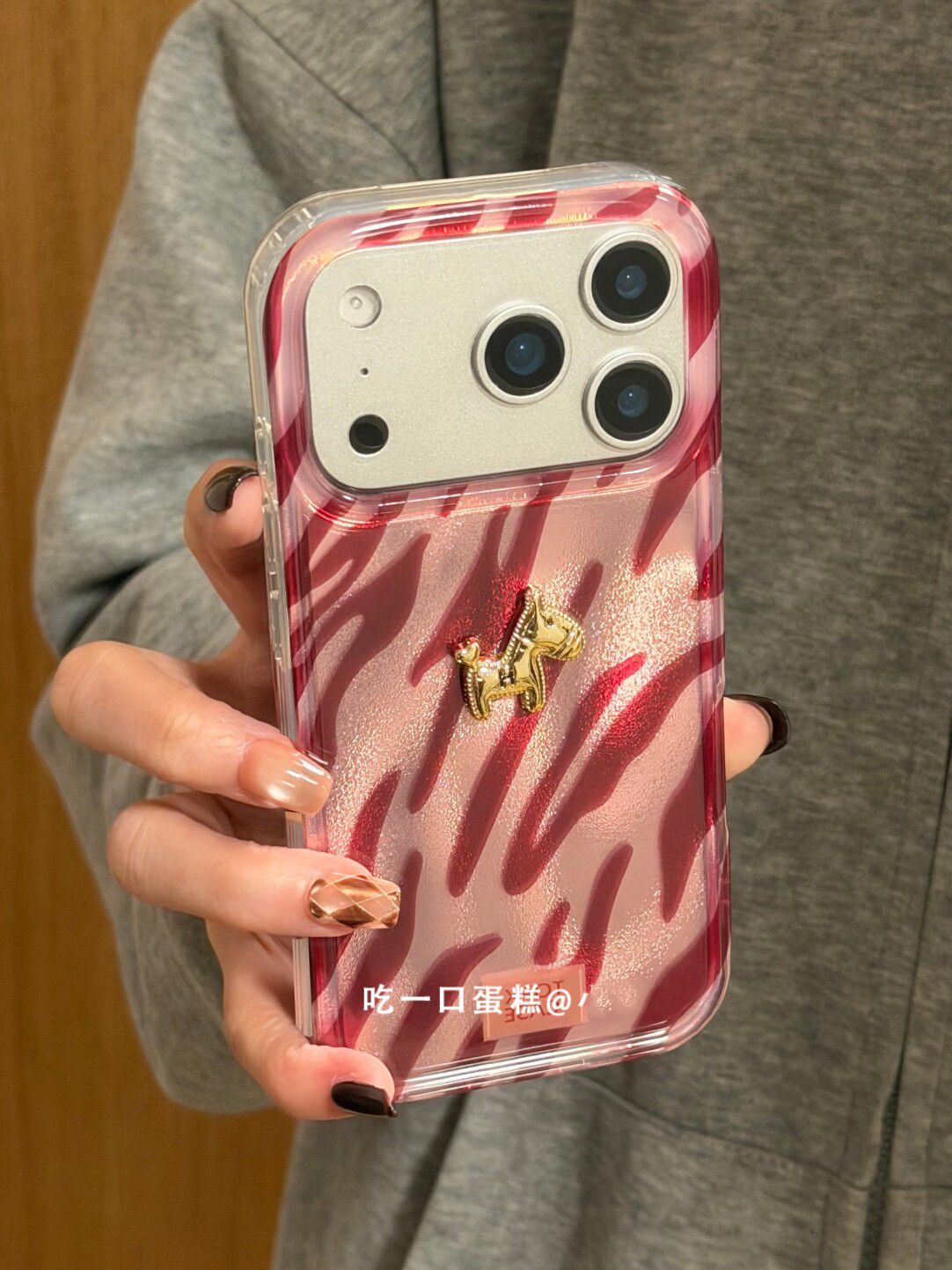 Ins Pink Zebra-Muster Englisch – Phone Cases Zebra Bewertung und Preis
