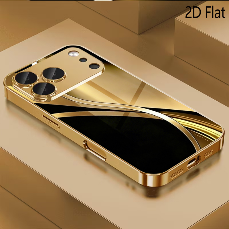 Schwarzgold-Druck, gemustertes – Phone Cases With Camera Cover Bewertung und Preis