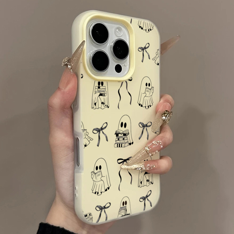 Niedliche Halloween-Buch-Geist – Phone Cases Cute Iphone 14 Bewertung und Preis