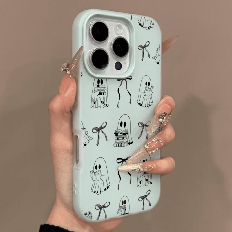 Niedliche Halloween-Buch-Geist – Phone Cases Cute Iphone 14 Bewertung und Preis
