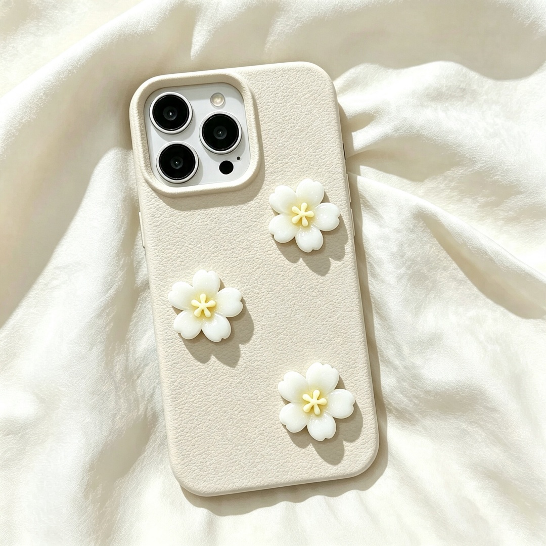 Mädchenhafte 3D-Kirschblüten-S – Phone Cases Girly Bewertung und Preis