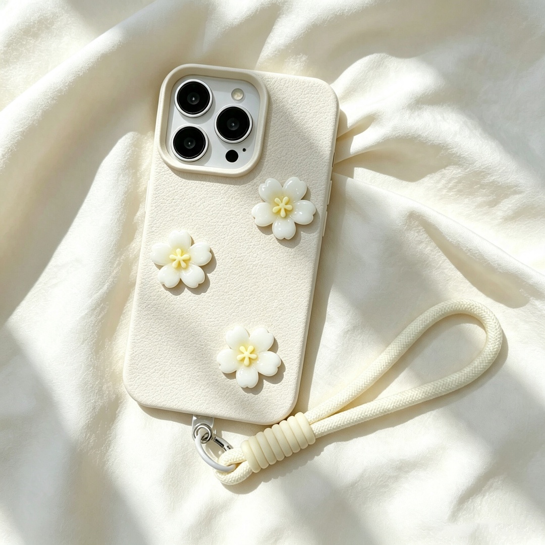 Mädchenhafte 3D-Kirschblüten-S – Phone Cases Girly Bewertung und Preis