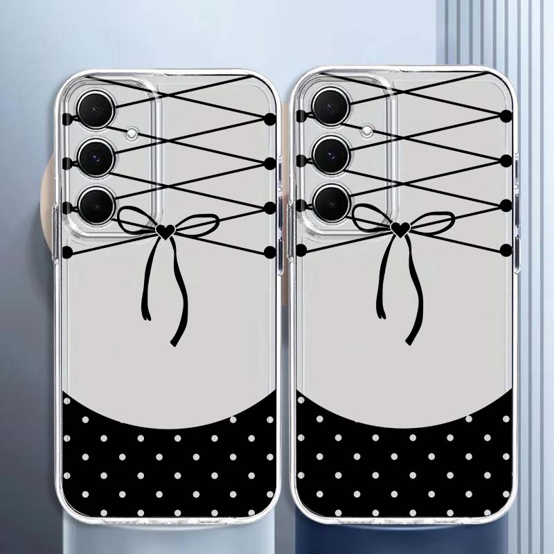 Schwarzes Schleifenmuster-Desi – Phone Cases A14 Samsung Bewertung und Preis