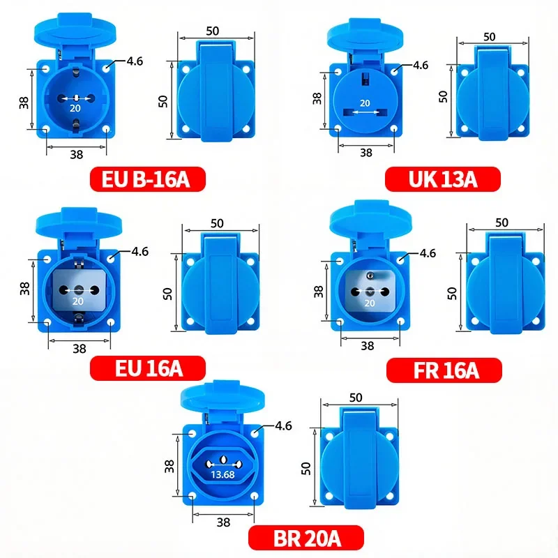 IP54 16A Wasserdichte Industri – Phone Cases Uk Bewertung und Preis