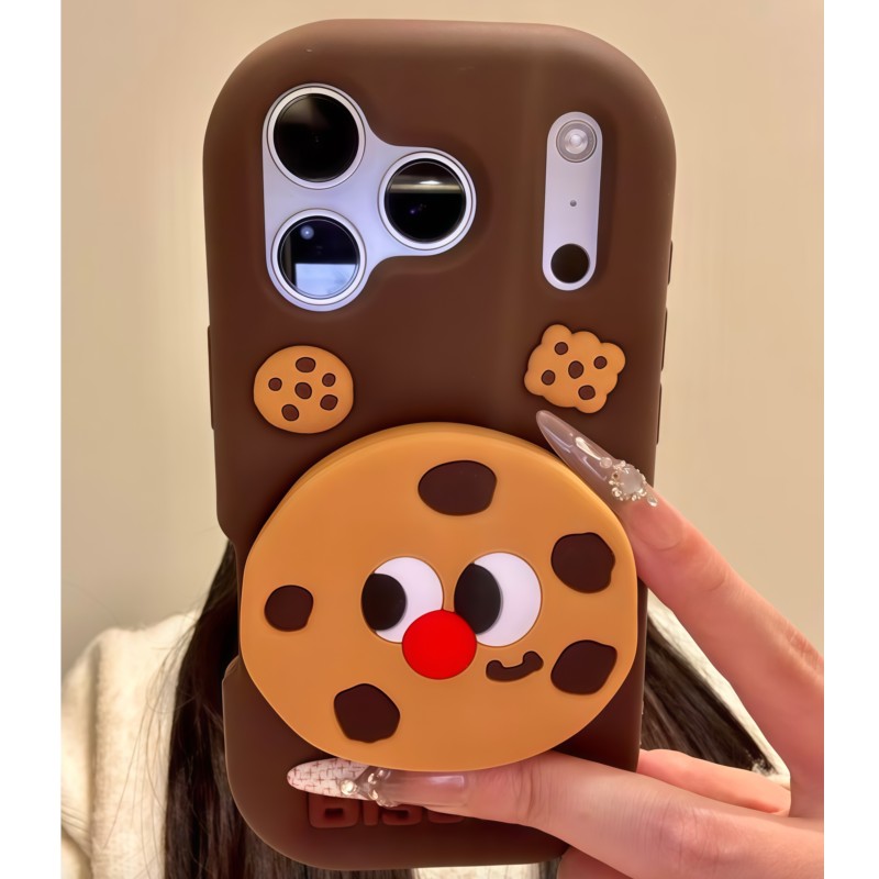3D Cartoon Kawaii Keks-Bär Han – Phone Cases Girly Bewertung und Preis