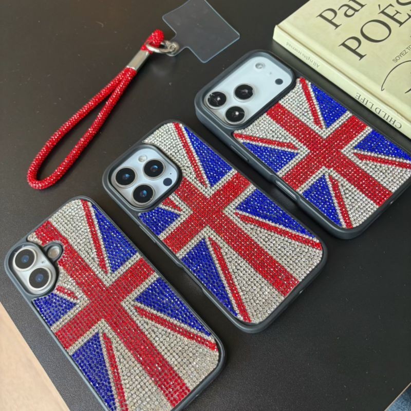 Union Jack Strass-Handyhülle f – Phone Cases Uk Bewertung und Preis