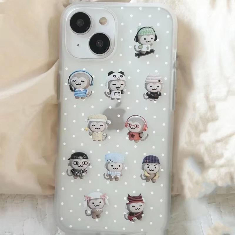 Einfache Kawaii Affen-Handyhül – Phone Cases Cute Iphone 14 Bewertung und Preis
