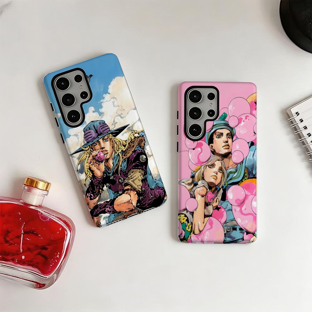 Coole Anime J-JOJO Steel Ball  – Phone Cases Samsung S23 Bewertung und Preis