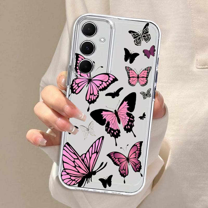 Lila Schmetterling Grafik Hand – Phone Cases A14 Samsung Bewertung und Preis