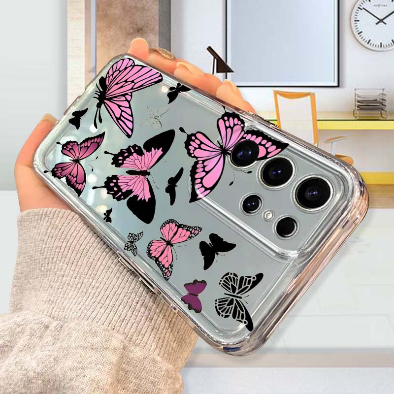 Lila Schmetterling Grafik Hand – Phone Cases A14 Samsung Bewertung und Preis