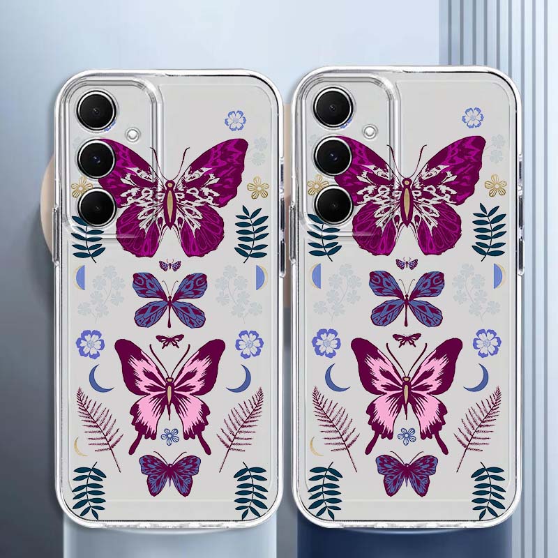 Lila Schmetterling Grafik Hand – Phone Cases A14 Samsung Bewertung und Preis