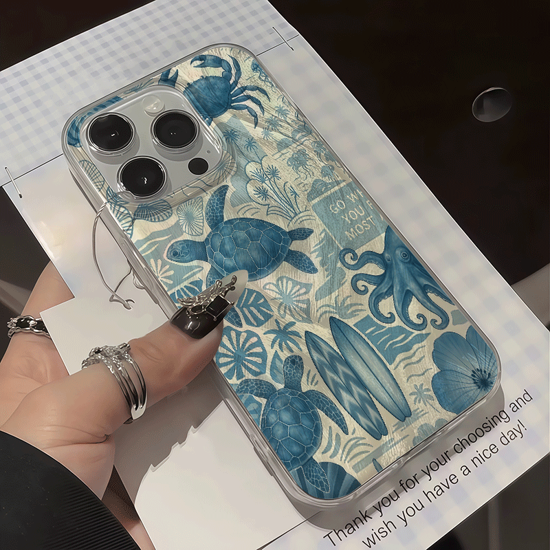 Wellenmuster Sommer Meer Handy – Phone Cases With Camera Cover Bewertung und Preis