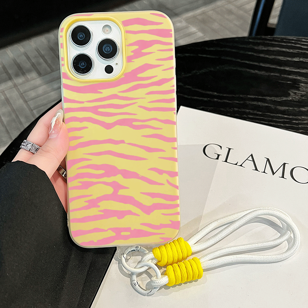 Mit Lanyard Y2K Pink Zebra Pri – Phone Cases Zebra Bewertung und Preis