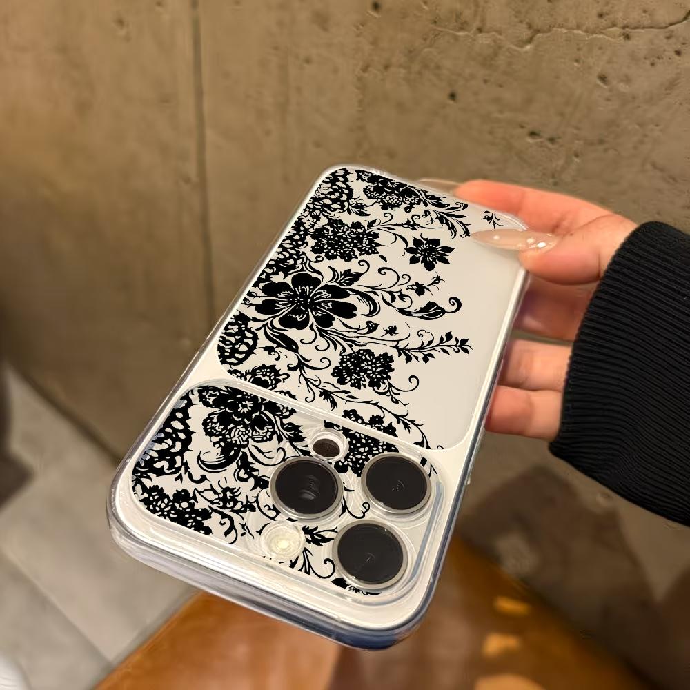 Schwarz gemusterte transparent – Phone Cases A14 Samsung Bewertung und Preis