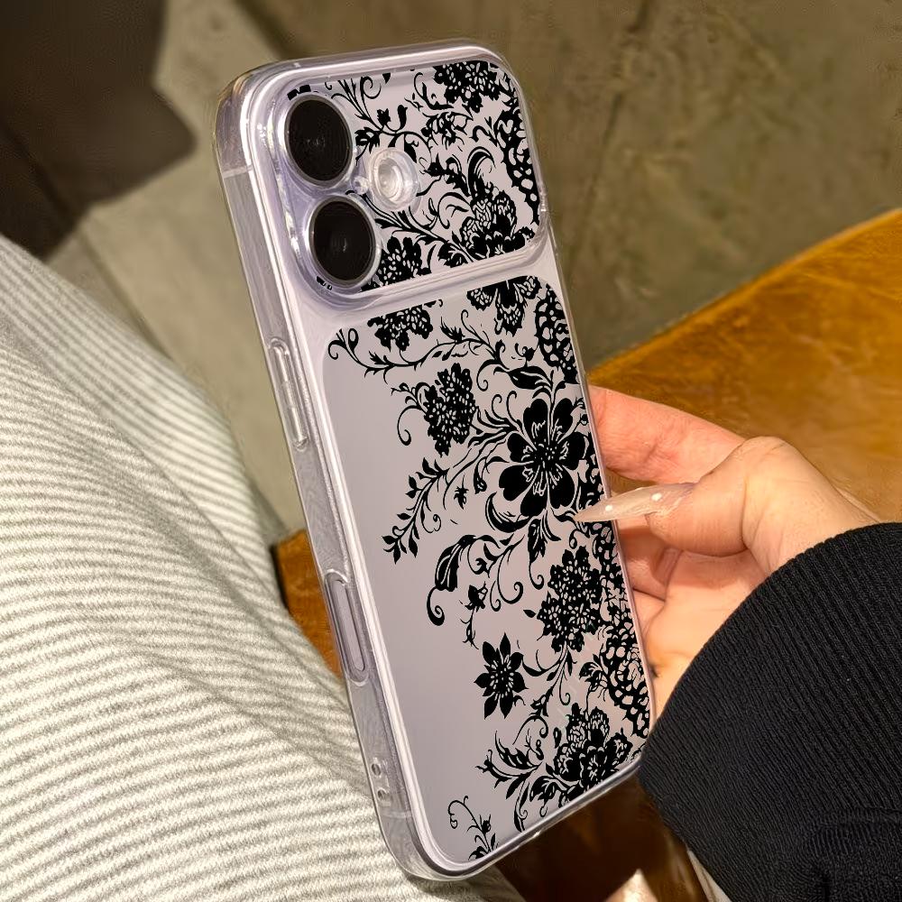 Schwarz gemusterte transparent – Phone Cases A14 Samsung Bewertung und Preis